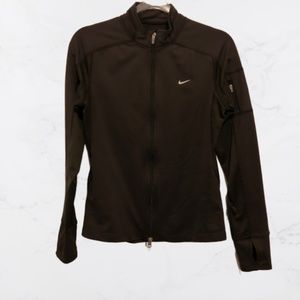 Nike Fit Dry Sweater Olive Green